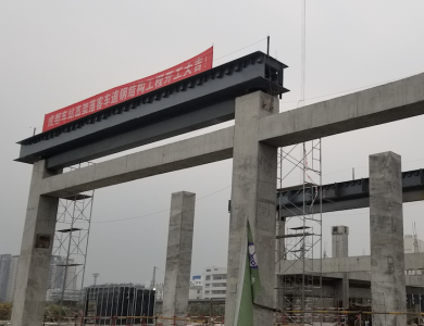 成都北站落客车道钢结构检测项目